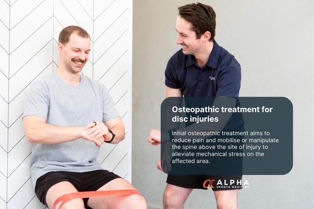 Newport Osteopathy For Disc Injury Treatment | Alpha Sports Medicine