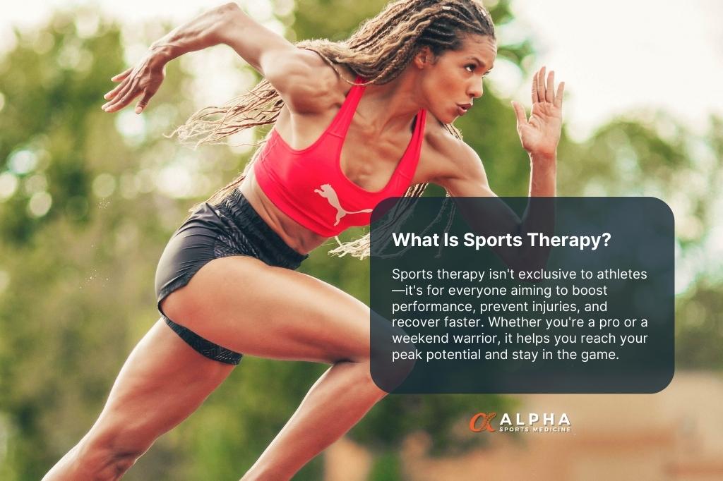 What Is Sports Therapy? | Alpha Sports Medicine