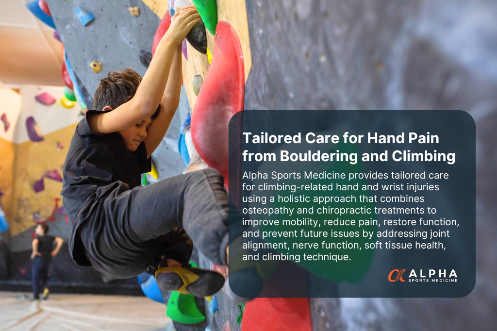 Hand Pain from Bouldering and Climbing | Alpha Sports Medicine