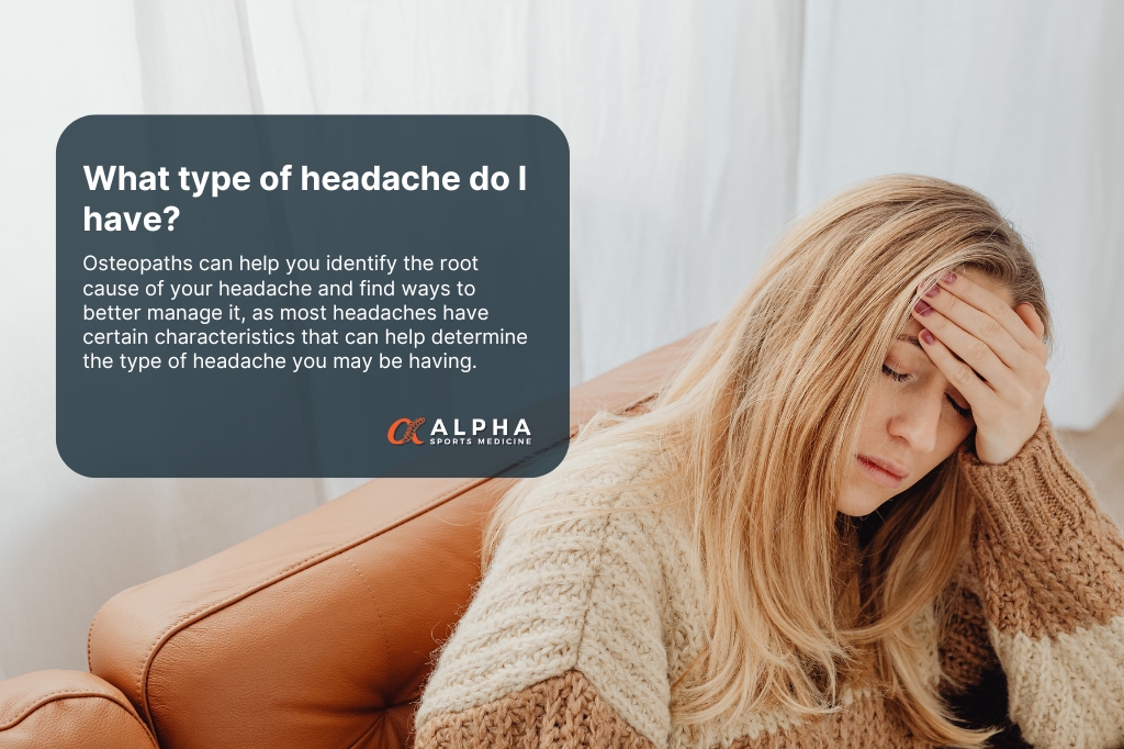 Types Of Headaches | Alpha Sports Bacchus Marsh