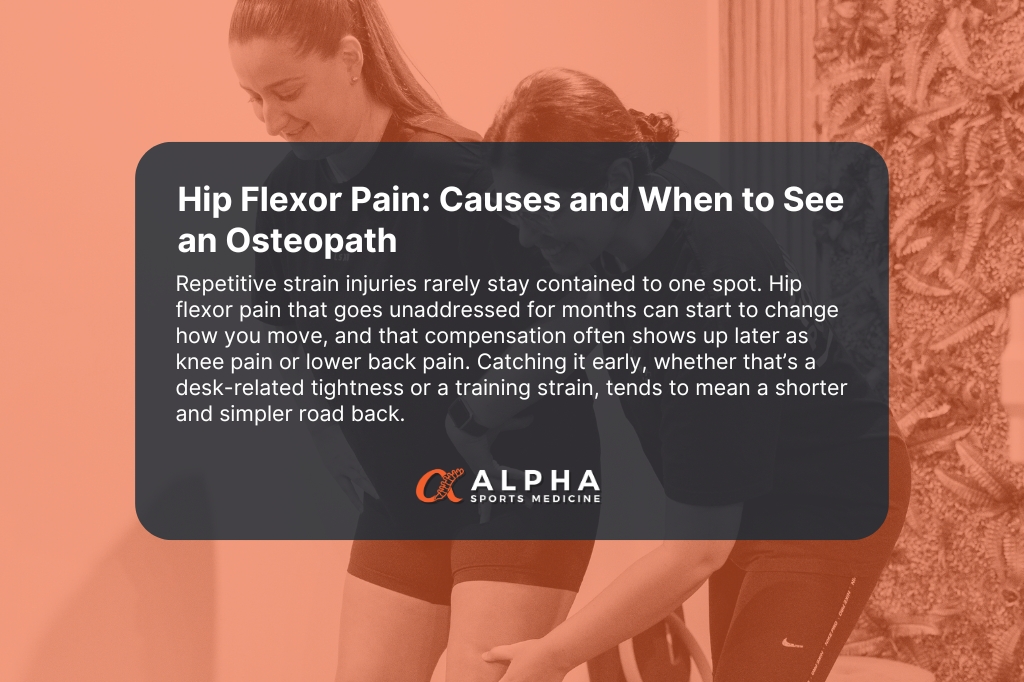 Hip Flexor Pain Causes And When To See An Osteopath 02
