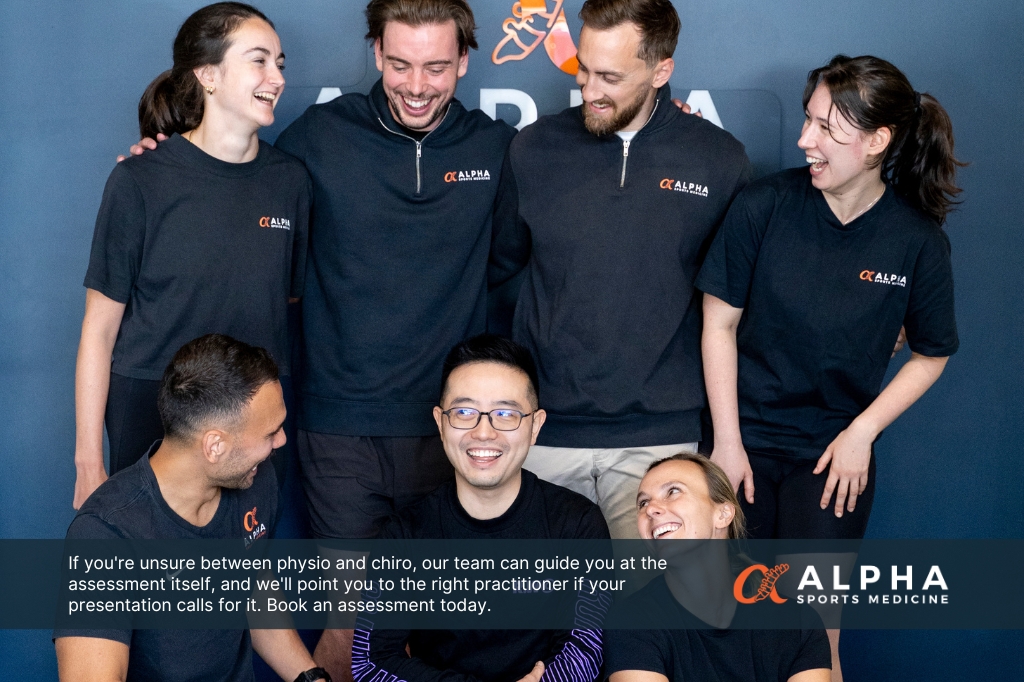 Choosing A Physio Or Chiropractor | Alpha Sports Medicine